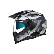 Nexx X.wed 2 Hill End Kros Motosiklet Kaskı 67278 Mat Gri Kum