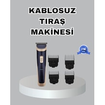 Ceylan Adam Çelik Bıçaklı Unisex Şarjlı Tıraş Makinesi Sessiz Motor, Kablosuz Ve Ayarlanabilir