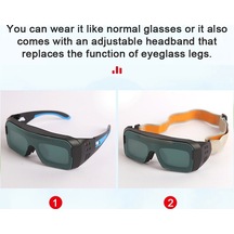 Jokmae Güneş Ve Pil Enerjili Otomatik Koyulaşan Kaynak Gözlüğü - Uv/parlak Işık Korumalı 5 Sayfa