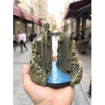 Yüzüklerin Efendisi Argonath Heykeli - Kralların Sütunları Dekoratif Biblo 15 Cm Fanart