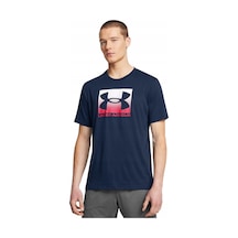 Under Armour Ua M Boxed Sports Updated Erkek Tişört 1386793-408 Lacivert