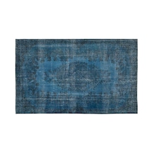 El Dokuması Vintage Yün-pamuk Turkuaz Halı 8142 170 X 276 Cm