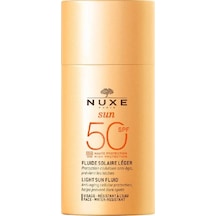 Nuxe Sun Hafif Dokulu Güneş Koruyucu Yüz Kremi Spf 50 50 ML