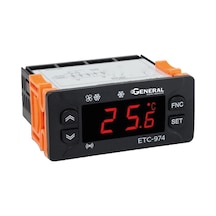 General ETC 974 Çift Prop Dijital Termostat