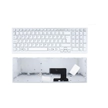 Sony Uyumlu 9Z.N5Csw.B0T, 9Z.N5Csw.C01, Nsk-Sb2Sq Klavye (Beyaz Tr) - 546733214