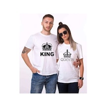 Tshirthane King Queen Sevgili Kombinleri Tshirt Kombini (527607697) Beyaz Tshirthane King Queen Sevgili Kombinleri Tshirt Kombini (527607697) Beyaz