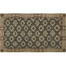 El Dokuma Vintage Eskitme Halı 104 X 180 Cm 9568