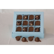 Kahve Fincanı Spesiyal Beyaz Çikolatalı Hediyelik Çikolata 500 Gr