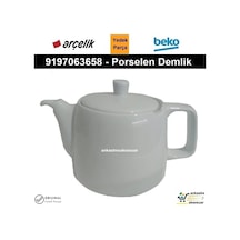 Arçelik Uyumlu K 3285 Pı Semaver Çay Makinesi Porselen Demlik 9197063658