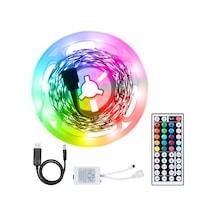 Teltree Usb Rgb Led Şerit Işık Seti - 20 Renk, 6 Mod, Uzaktan Kumandalı, Kesilebilir, Kendinden Yapışkanlı 112 Karakter Diğer