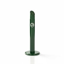 Kule Oval Tabanlı Küllük K-107 Dış Mekan Metal Sigara Küllüğü Hey Çelik
