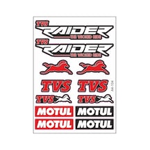 A4 Sticker 104 Tek Paket Çoklu Sticker Standart