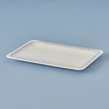 Bella Maison Marine Seramik Sunum Tabağı Mavi 31 x 21 CM