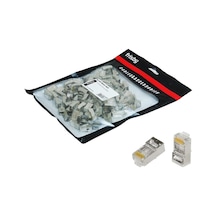 Frisby FNW-RJ4522N RJ-45 Metal FTP Altın Uç Konnektör 100'lü