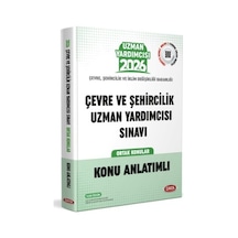 Data 2026 Çevre Ve Şehircilik Uzman Yardımcısı Sınavı Konu Anlatım Data Yayınları