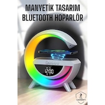 Bluetooth Hoparlör Dijital Göstergeli Wireless Şarj Rgb Işıklı Bluetooth Hoparlör Dijital Göstergeli Wireless Şarj Rgb Işıklı