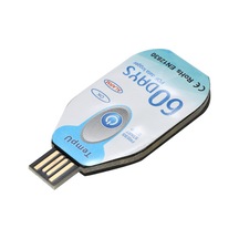 Su Geçirmez Usb 2.0 Pdf Tek Kullanımlık Sıcaklık Veri Kaydedici 60 Günlük Soğuk Zincir Termometre Kayıt Cihazı Biyoloji/tıp Kimya Endüstrisi İçin