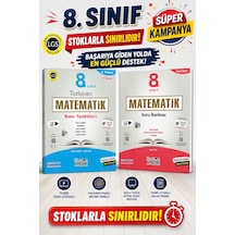 8.sınıf Lgs Süper Kampanya Matematik Turlayan Konu Anlatımlı + Soru Bankası
