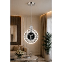 Ren Geyiği Model Krom Kaplama 3 Renk Metal Salon Mutfak Oturma Yatak Odası Modern Led Sarkıt Avize Gri