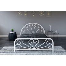 Metalia Gm 303 Baby Beyaz Çift Kişilik Metal Karyola 140X190
