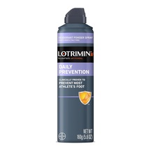 Lotrimin Deodorant Powder Spray Daily Prevention 160 G