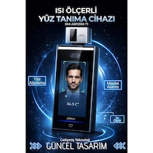 Isı Ölçerli Yüz Tanıma Cihazı
