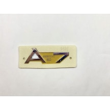 Audı A7 Bagaj Yazısı 100mm-34mm Uyumlu