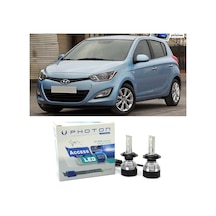 Hyundai İ20 Led Xenon Uzun + Kısa Far Ampulü H4 Access Yeni Seri Beyaz 2009 - 2014