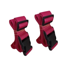 Pembe Renk Valiz Bavul Emniyet Kemeri 2 Adet En 4cm Pembe