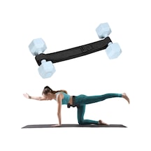 Halter, Kettlebell Ve Plakalar İçin Hepsi Bir Arada Kalça İtme Kemeri - Gelişmiş Kalça Koruması, Kaymaz Dolgu - S