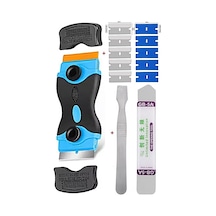 Çok Amaçlı Set Plastik Ve Metal Kazıyıcı, Pencere Camı Temizleyici, Film Araba Ve Ev İçin Yapıştırıcı Sökücü Aracı St01