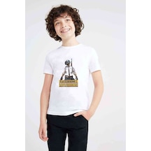 Tshirthane Pubg Baskılı Unisex Çocuk Beyaz T-Shirt (534787853)