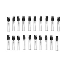 Şeffaf Cam Şişe Tester Parfüm Şişesi 3 Ml 100 Adet