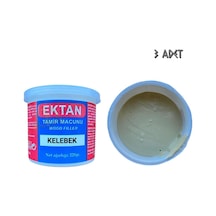Ektan Masif Ve Ahşap Tamir Macunu Kelebek 220 Gr. - 3 Adet Kahverengi
