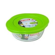 Pyrex 206P000 Yuvarlak Kapaklı Saklama Kabı 0.35 Lt