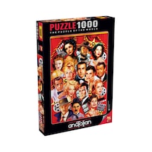 Anatolian 1000 Parçalık Puzzle - Hollywood Stars 1154