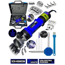 Schmıtzer Sch-kkm03m Pro Seri Metal Şanzuman Profesyonel Koyun Keçi Kırpma-kırkma Makinası 6 Kademe Devir Ayarlı