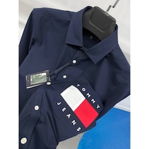 Tommy Hilfiger Erkek Yazlık Spor Gömlek Lacivert Tommy Hilfiger Erkek Yazlık Spor Gömlek Lacivert