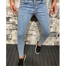 Yeni Sezon Skinny Fit Likralı Bilek Boy Jean Erkek Kot Pantolon (327664505)