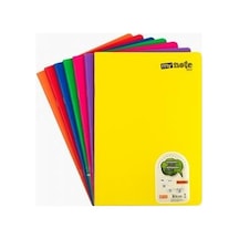 My Note Text A4 100 Yaprak Çizgili Defter Plastik Kapak