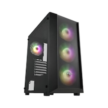 FSP CMT 218 650W 80+ 4 x 120MM Fixed RGB Fan Temperli Cam Kasa