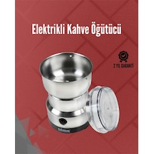 Paslanmaz Çelik Elektrikli Kahve Değirmeni Sessiz, Hızlı, Çok Amaçlı Öğütücü 200w Çok Renkli