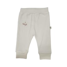 Ciccim Baby Pantolon Manşetli Flower Garden Naturel-11021 Ekru