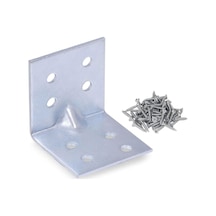 5 Adet Mobilya Dolap Köşe Bağlantı Sabitleme L Demir Gönye 40x40x40 Mm Mobilya Bağlantı Elemanları Diğer