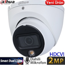 Dahua Hac-hdw1209tlm-ıl-a-028b-s3 2mp 2.8mm Full Color Sesli Ip67 Metal Hdcvı Dome Kamera