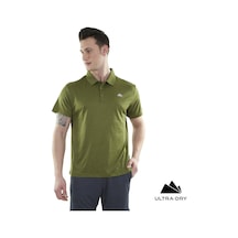 Alpinist Horizons Ultra Dry Erkek Polo T-shirt Haki