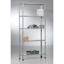 Uzmangrupraf Uzman Grup Raf Arşiv Raf-5 Raflı 2Metre 31X60 Çelik Raf-Depo Rafı