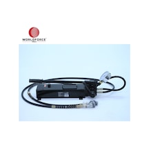 Worldforce 11237 Manometre Göstergeli 1000 Bar Kare Tip 3.5 Litre Çift Etkili Dahili Hidrolik Pompa