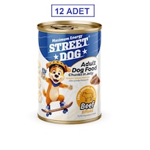 Street Dog Chunks İn Jelly Biftekli Köpek Konserve 400gr 12li