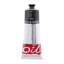 Daler Rowney Graduate Yağlı Boya 200 ML 034 Ivory Black